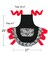 Wrapables Classic Vintage Apron, Stylish Cooking Apron, Mysterious Black Lace
